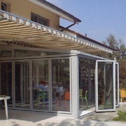 Sonnenschutz 20-Gelenkarmstore-Stoff