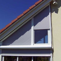 Sonnenschutz trapez-dreieck-lamellen