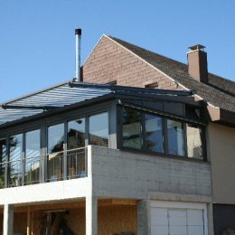 Sonnenschutz 22-Wintergarten-Markise-mit-Teleskop-berstand